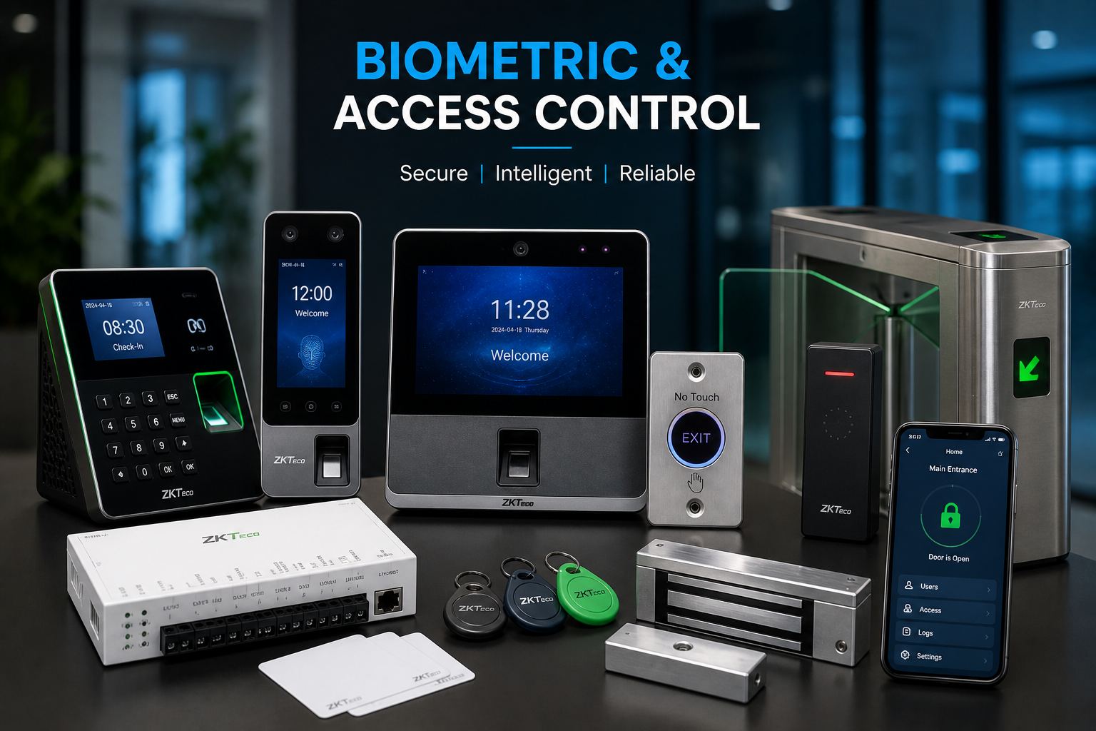 Biometric and access control solutions