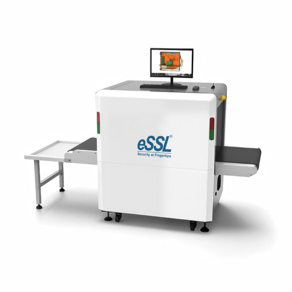 X-ray baggage scanner for security screening
