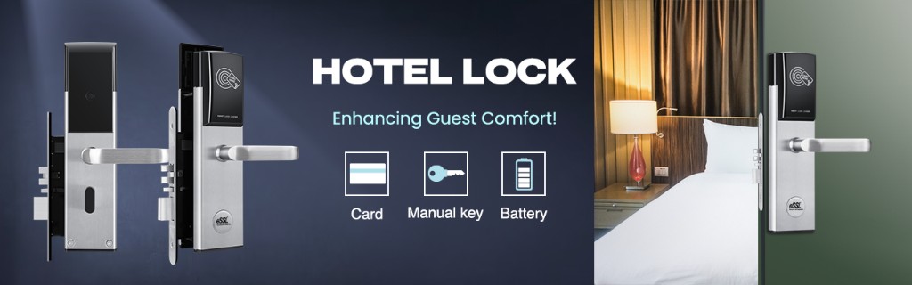 Electronic hotel door locks