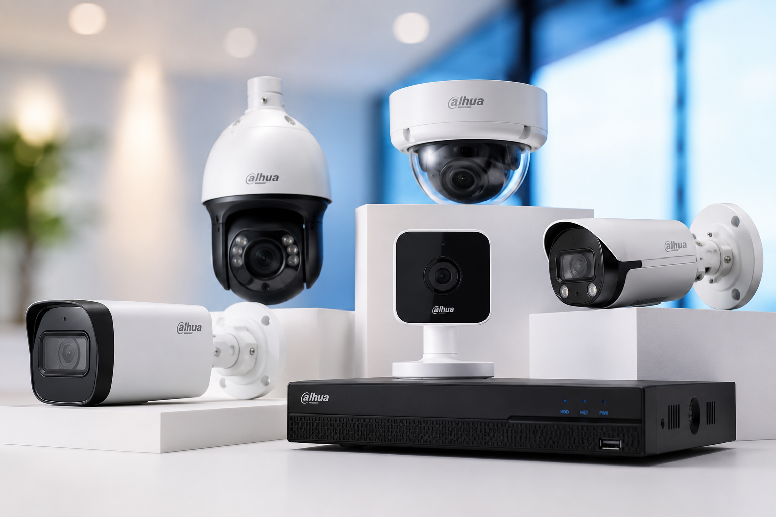 CCTV installation at an industrial site in the Baddi area