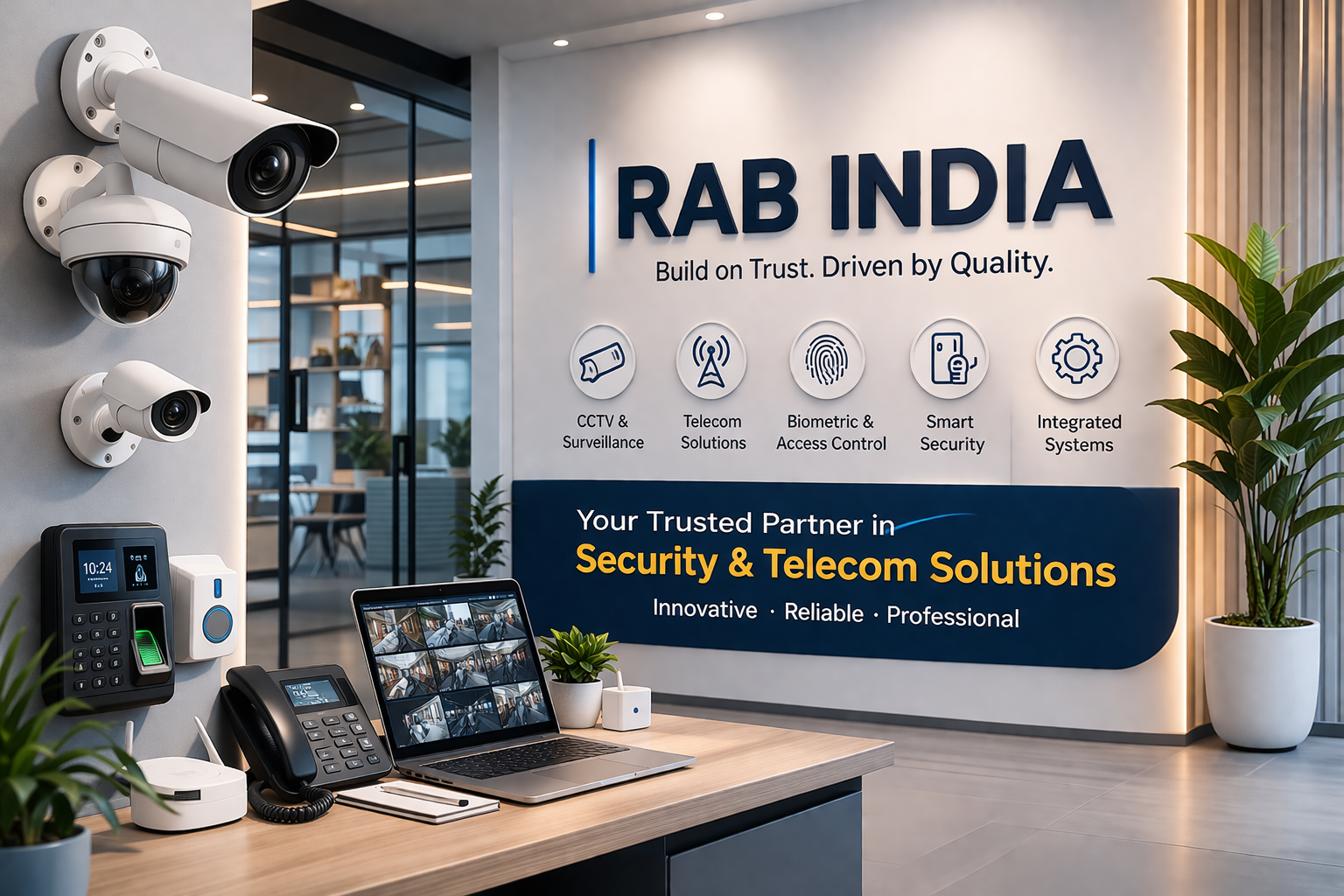 RAB India operations and engineering staff at client site